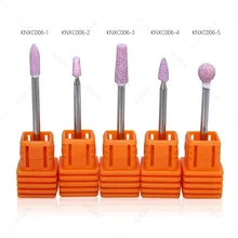 1 шт. силиконовые керамические резцы Стразы для ногтей биты файлы Шлифовальные лаки для ногтей роторные заусенцы кутикулы аксессуары для маникюра Инструменты