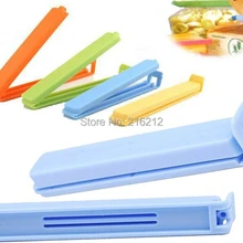 Модный горячий кухонный мешок для хранения клип свежая еда пруток сургуча молнии Органайзер