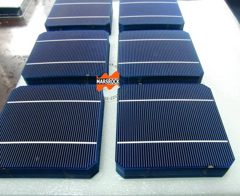 100 шт./лот 125x125 мм монокремниевые солнечные батареи, класс А, 19% высокая эффективность, 2,9 Вт 0,5 в каждый, используется для DIY солнечной панели