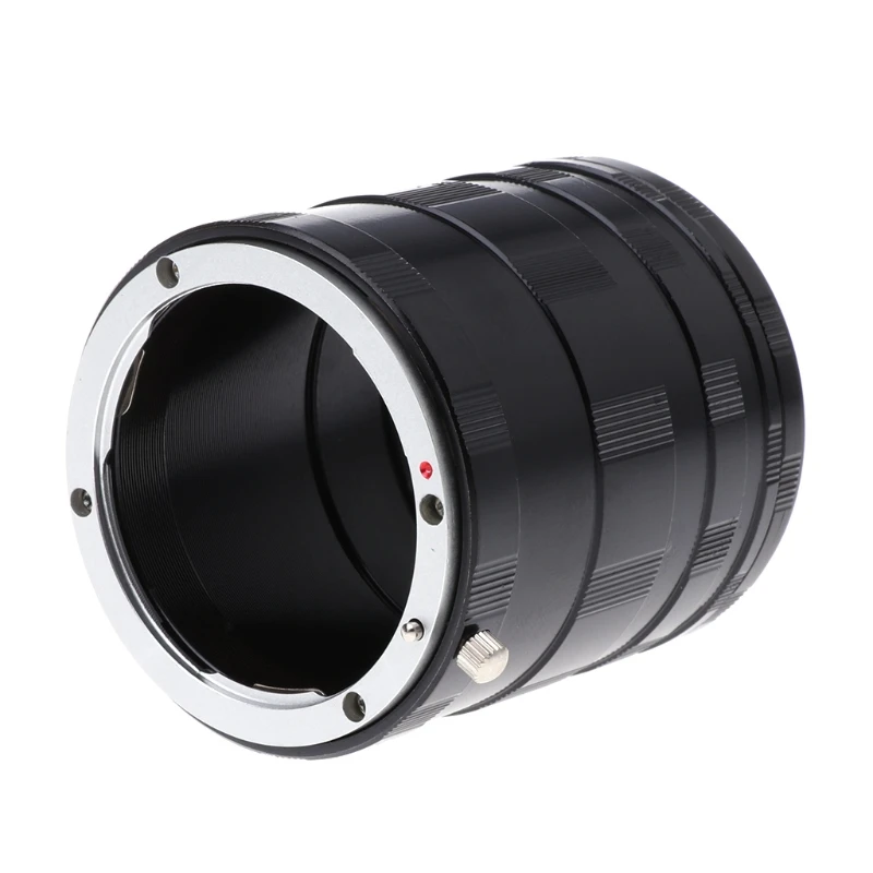 OOTDTY Macro Extension Tube Ring Set Manual Focus For Nikon DSLR D3200