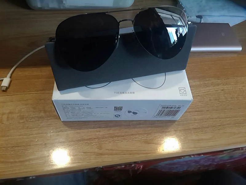 Xiaomi TS фирменные солнцезащитные очки, нейлоновые поляризованные солнцезащитные линзы из нержавеющей стали, очки, цветные, умные, ретро, защита от ультрафиолетовых лучей для путешествий, для мужчин и женщин