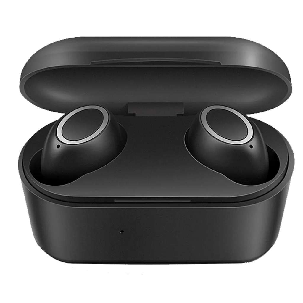 

Bluetooth Headphones Earphones 5.0+EDR Sports Mini TWS Earbuds with 1500mAh Charger Case Q32 Wireless Earphone for Mobile Phone