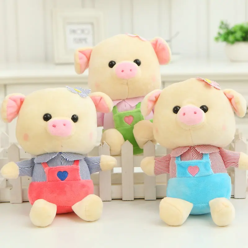 

20cm 1 piece Cute pig lovers pig lovers McDull Pig Plush Toy Doll Valentine's Day gifts children gifts free shipping