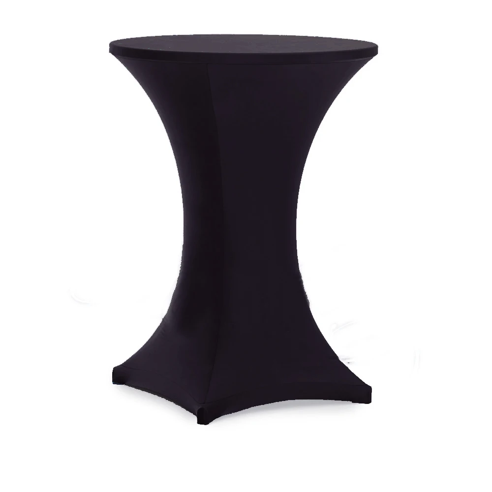 Online Buy Wholesale White Cocktail Table From China White - Pcs Whiteblack Round Fitted Stretch Bar Table Covers Spandex Lycra Cocktailtable Covers For online buy wholesale white cocktail table from china white - pcs whiteblack round fitted stretch bar table covers spandex lycra cocktailtable covers for