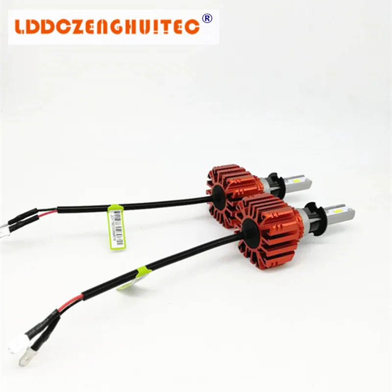 LDDCZENGHUITEC 9005 HB3 9006 HB4 H11 H4 H7 Led H1 авто фары S1 N1 50 Вт 8000LM 6000 К автомобильной лампы все в