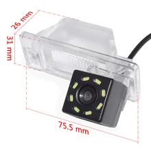 CCD di Inverso Dell’automobile di Parcheggio Videocamera vista posteriore Per Nissan Note 2005-/Juke 2010-/Qashqai 2006-/X -Trail/Pathfinder 2004-14/Patrol-