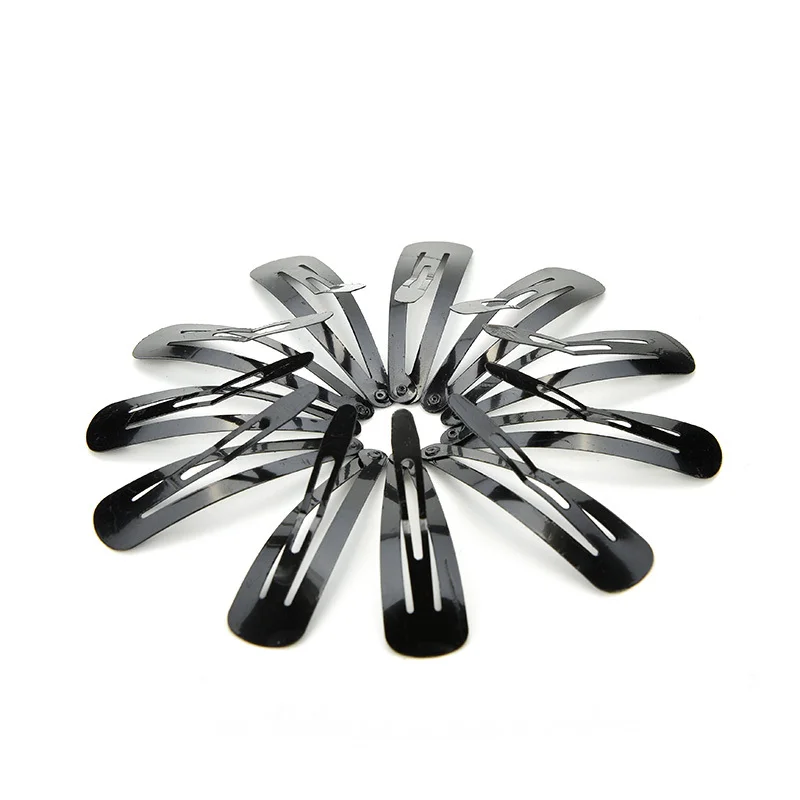 Струйные 100 шт. черные заколки для волос невидимые Инструменты для укладки волос женские 5 см металлические заколки для волос для женщин и девушек