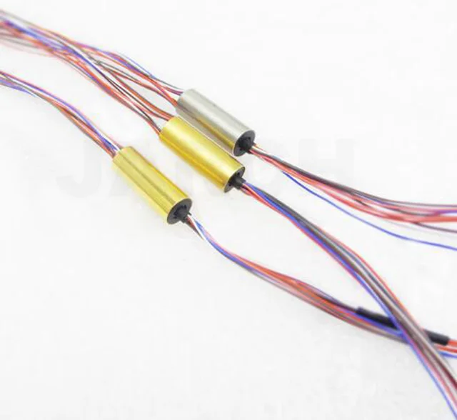 Best Price 1PC High Speed Slip Ring RC Drone Slipring Diameter 6.5mm 12 Circuits 2A For Mini Voltage Gimbal/Ferris Wheel/Robot
