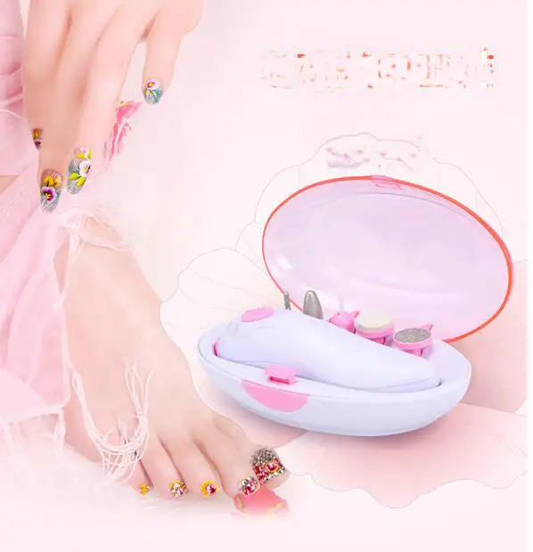 Professional Battery Electric Nail Care Tool Battery Powered Manicure