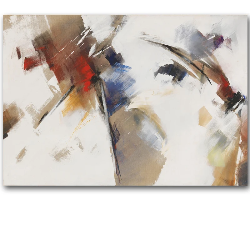 

Modern Minimalist Living Room Decorative Painting No Frame Abstract Paintings JEAN MIOTTE-Untitled Painted Wall Art Picture