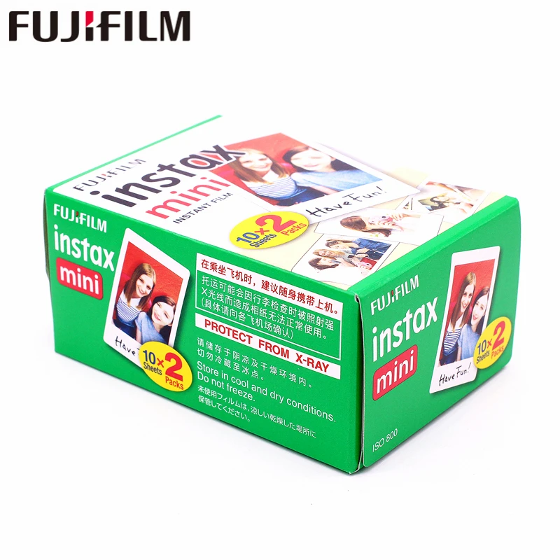 Оригинальная 180 лист Fuji Fujifilm Instax Mini 8 белая пленка мгновенная фотобумага для 7s 9 11 90