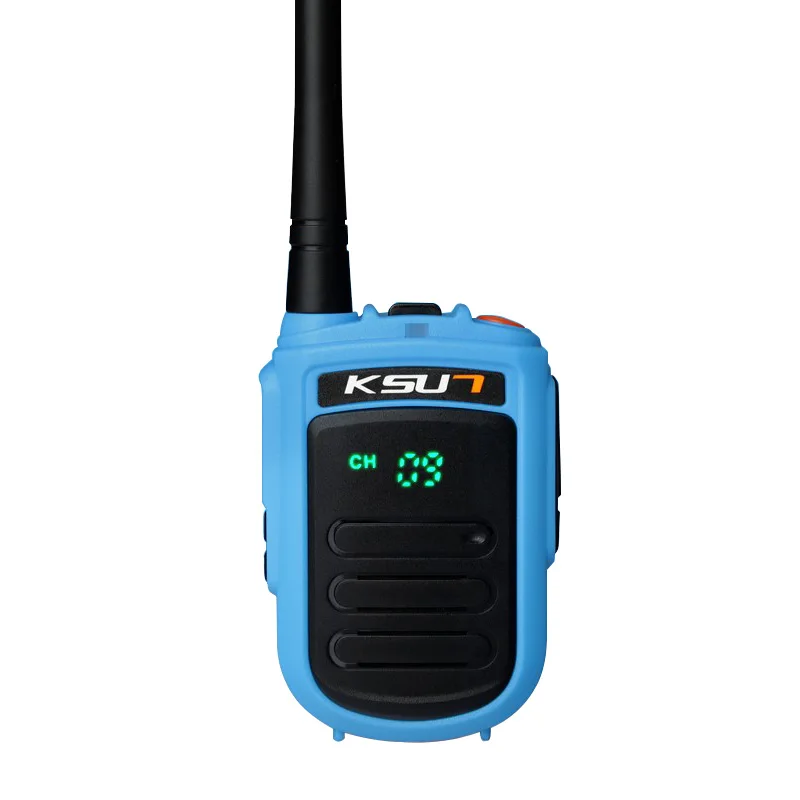 KSX35-CS Walkie Talkie 8 Вт ручной Pofung UHF 8 Вт 400-470 МГц 128CH двухстороннее портативное CB радио - Цвет: Blue