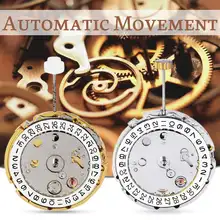 Cymii автоматический механизм Замена круглые часы ручной обмотки движение Дата дисплей часы ремонт инструмент наборы часы