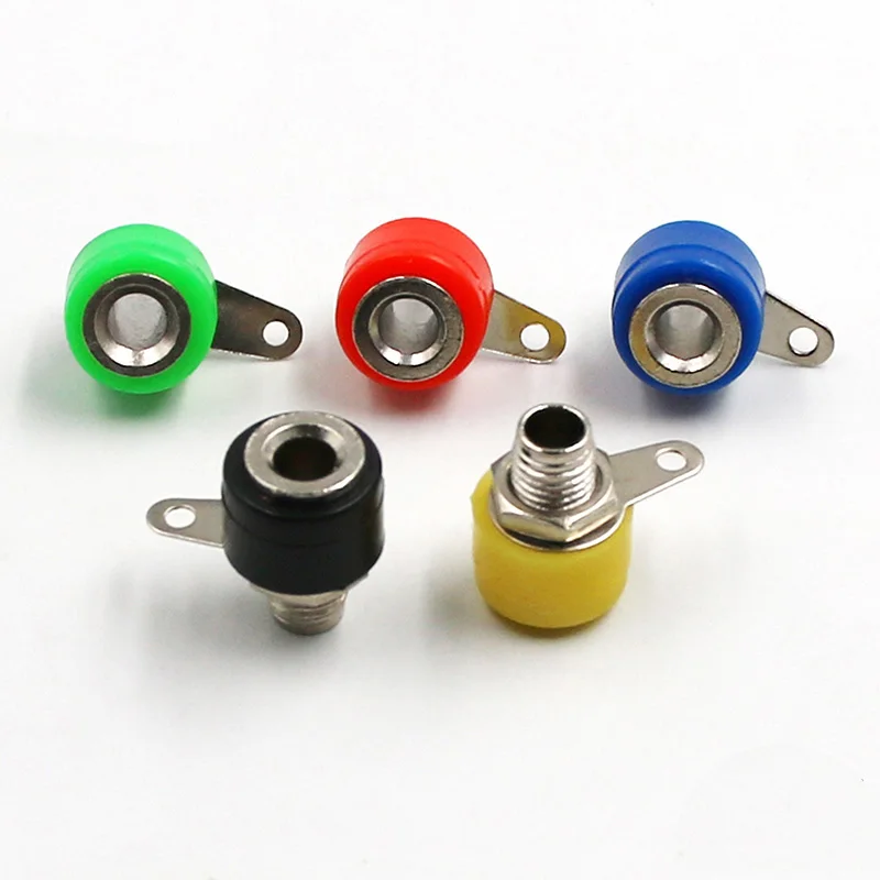 50PCS 4mm banana socket for Binding Post Test Instrument Power Test probes