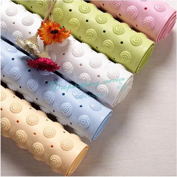 47*79cm Beautiful Bathroom Carpet Non-slip Mats Bath Mat Shower Mat Sanitary Pads Massage Pads Multicolor Optional 2016 New