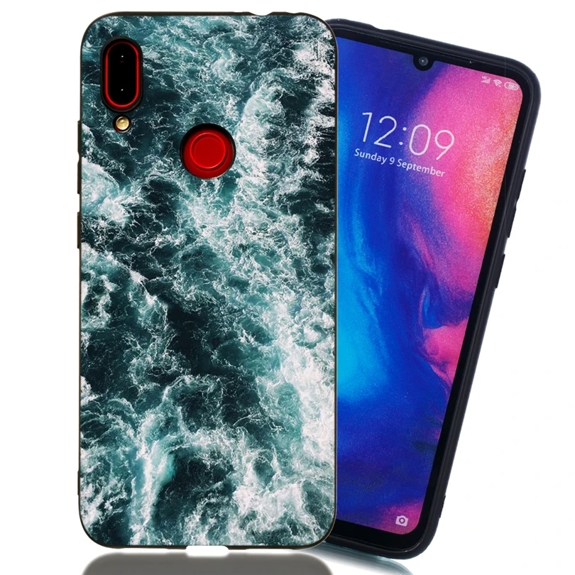 

Case For Xiaomi Redmi 7 6A 5 Plus Note 7 6 5 Pro 4 4X Cases Silicone Painted Slim TPU Cover