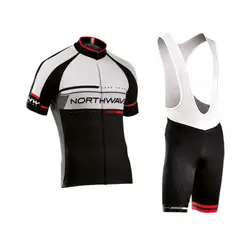 NW Sumner 2019 Pro с коротким рукавом майки спортивные комплект Горный Велосипед Велосипедный Спорт костюмы Спортивная для мужчин's Велоспорт