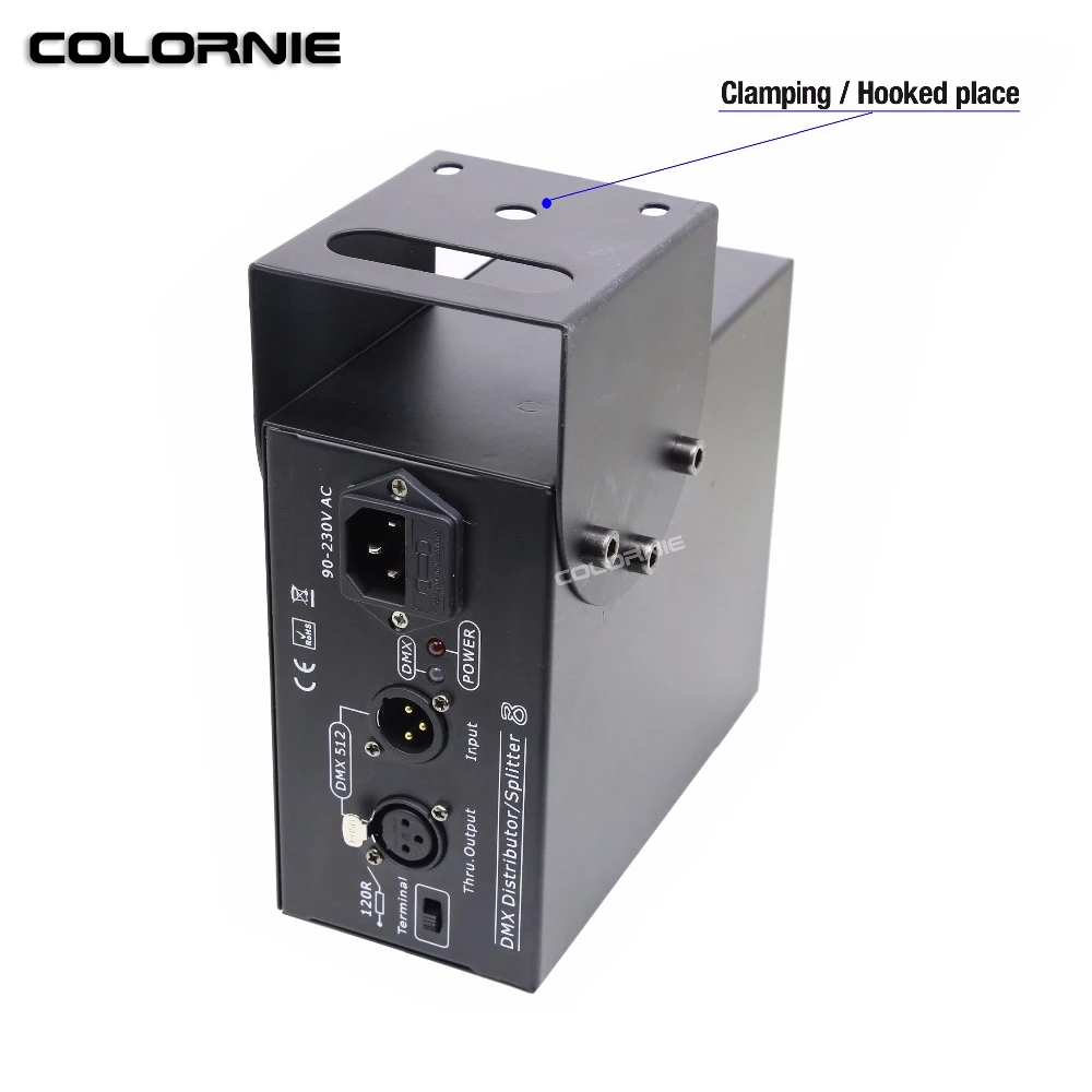 AC100 240V 8CH DMX сплиттер 8ch Репитер сигнала Светодиодный сценический светильник с
