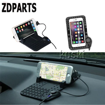 Zdparts車アンチスキッドパッドノンスリップマット電話ホルダー充電器用bmw e46 e39 e60 e90 f30 f10 e30 x5 e53 f20 e70マツダ3 6 cx-5
