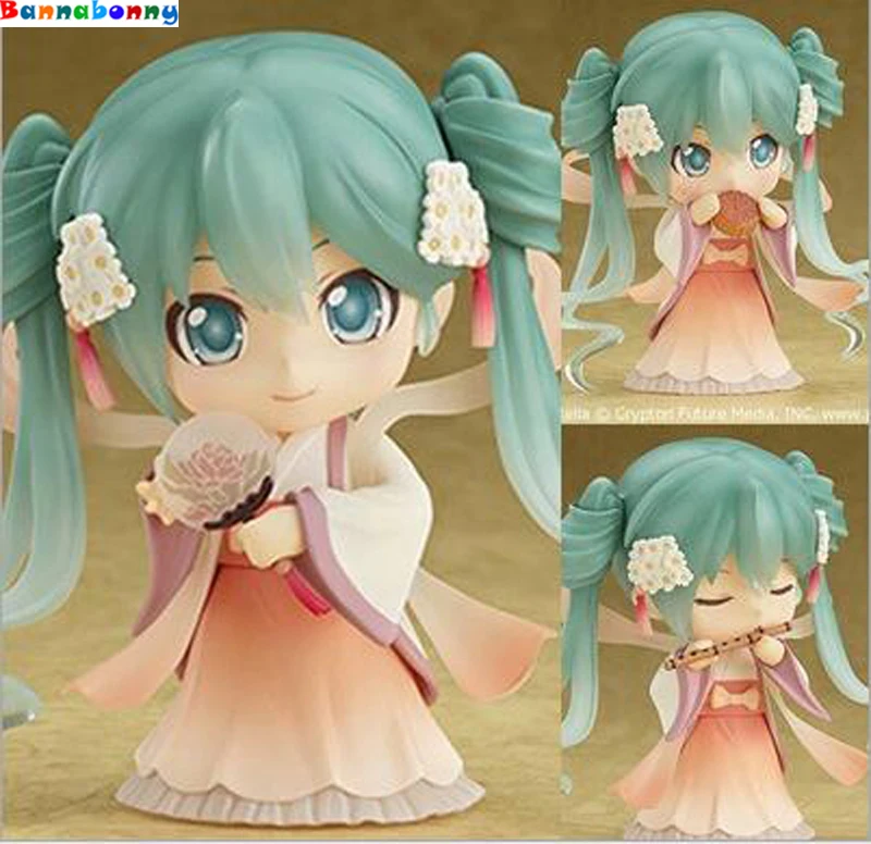

Mid-Autumn moon cake Hatsune Miku Nendoroid Anime Collectible Action Figure PVC toys for children gift without /with retail box