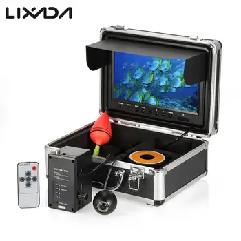 

Underwater Fishing Camera 9" Color LCD Large Screen Monitor Waterproof 1000TVL HD Fish finder 30M Cable Fishing Finder