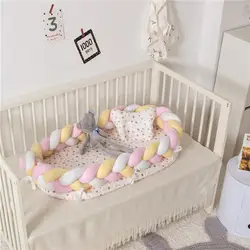 2019 новая портативная детская кроватка для кровати, детская кроватка для младенца, дышащая и Спящая Подушка с рисунком гнезда