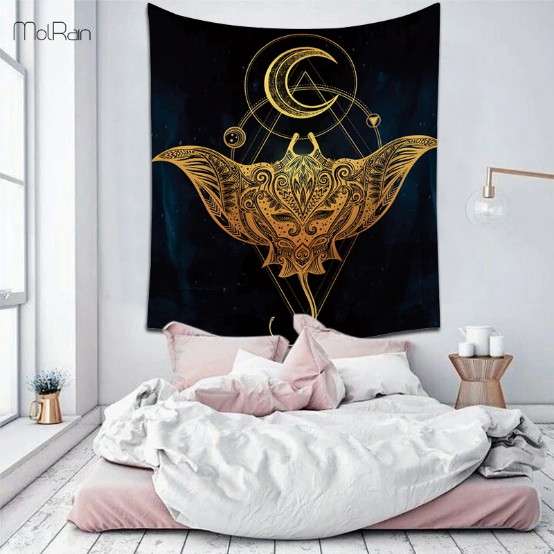 

Bohemian Hippie Boho Wall Tapestry Mandala Wall Hanging Decorations Christmas Bedspread Blanket Yoga Mat Tapestries for Bedroom