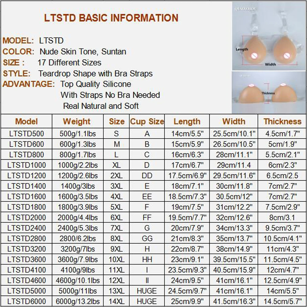 skin size boobs