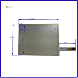 Zhiyusun 225 мм * 173 мм 10.4 дюймов 4 Линс Сенсорный экран стекло touchsensor 225*173 touchglass планшета стекло хорошее промышленного использования