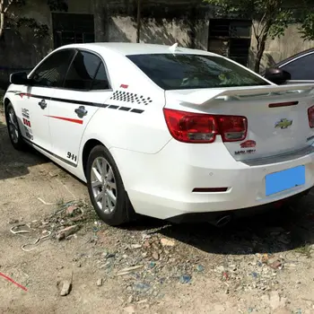 

For Chevrolet Malibu 2009-2018 High Quality ABS Plastic Primer Color Car Tail Wing Decoration Trunk Spoiler
