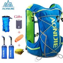 AONIJIE для мужчин и женщин 10л сумки для активного отдыха походный рюкзак жилет марафон для бега Велоспорт рюкзак на выбор бутылка для воды сумка
