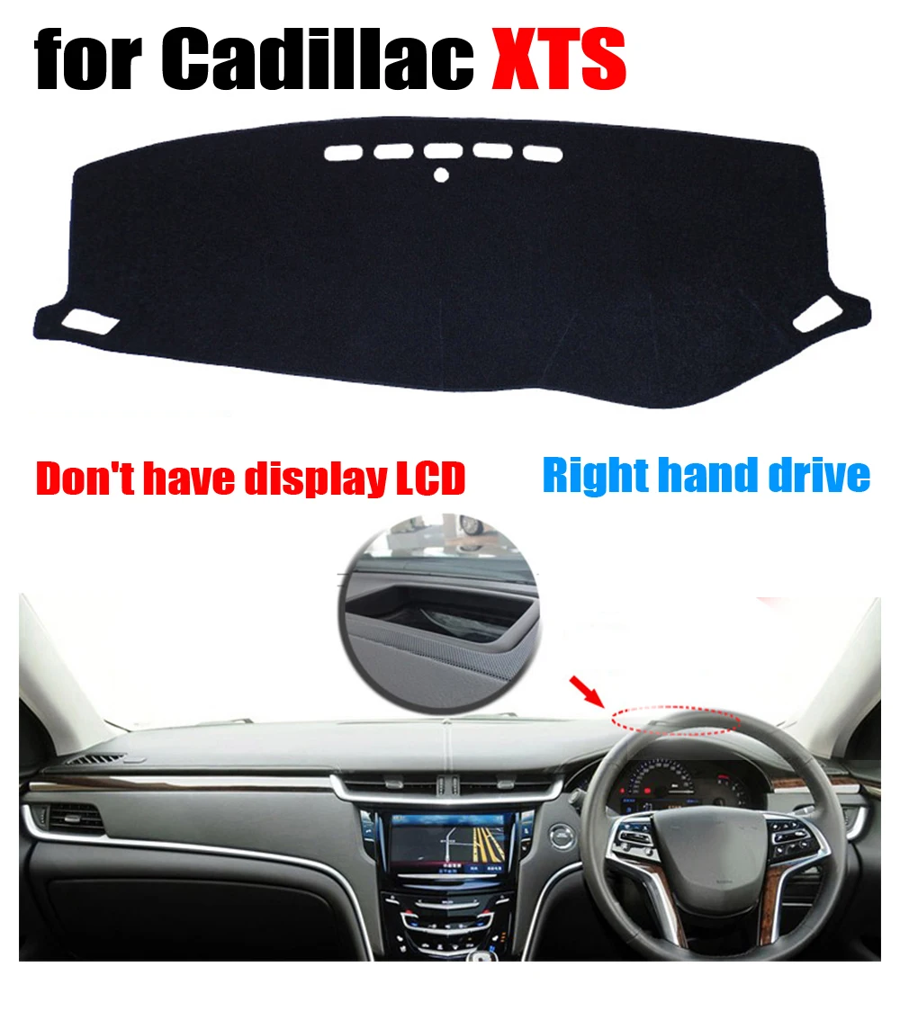 Car dashboard covers for Cadillac XTS all the years Right hand drive