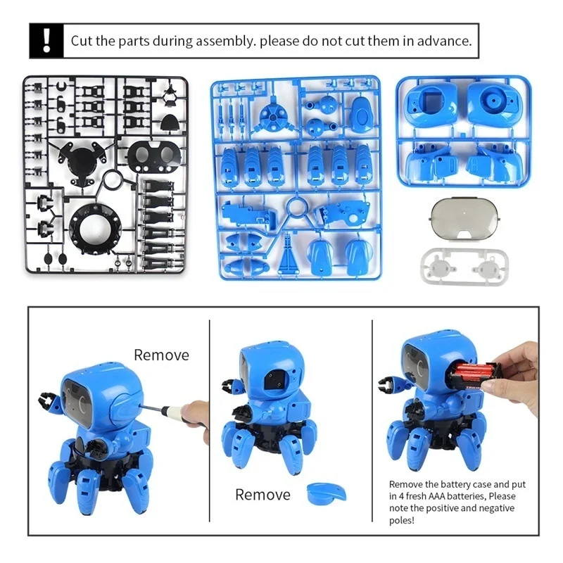 Новый дизайн DIY Интеллектуальный индукционный RC робот со следующим датчиком