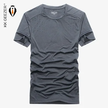

Men Tshirt 2019 Summer Men T Shirt Short Sleeve O-neck Quick Drying T-Shirt High Quality Slim Fit Casual Brand Tee shirt