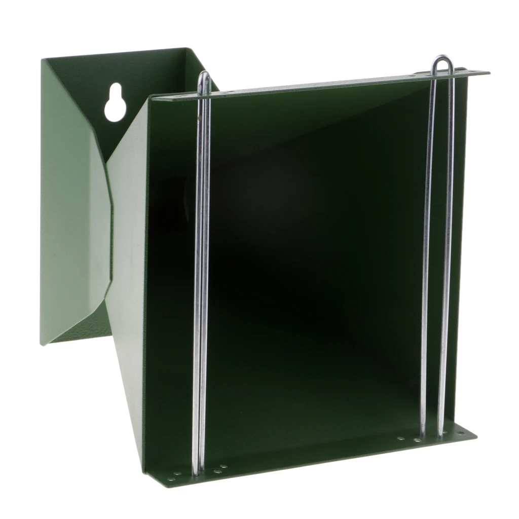 Shooting Target & 14x14cm Square Shooting Target Holder Pellet Trap Catcher for Shooting Training