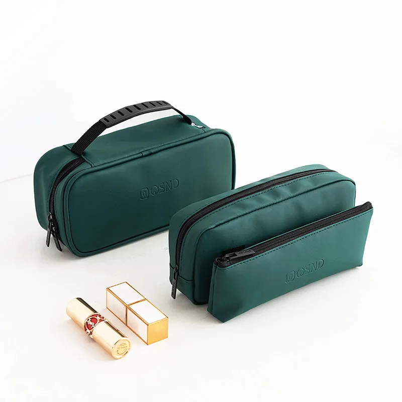 

New Multifunction PU Cosmetic Bag Travel Organizer Waterproof Makeup Cases Pouch Beauty Brushes Lipstick Toiletry Accessory Gear