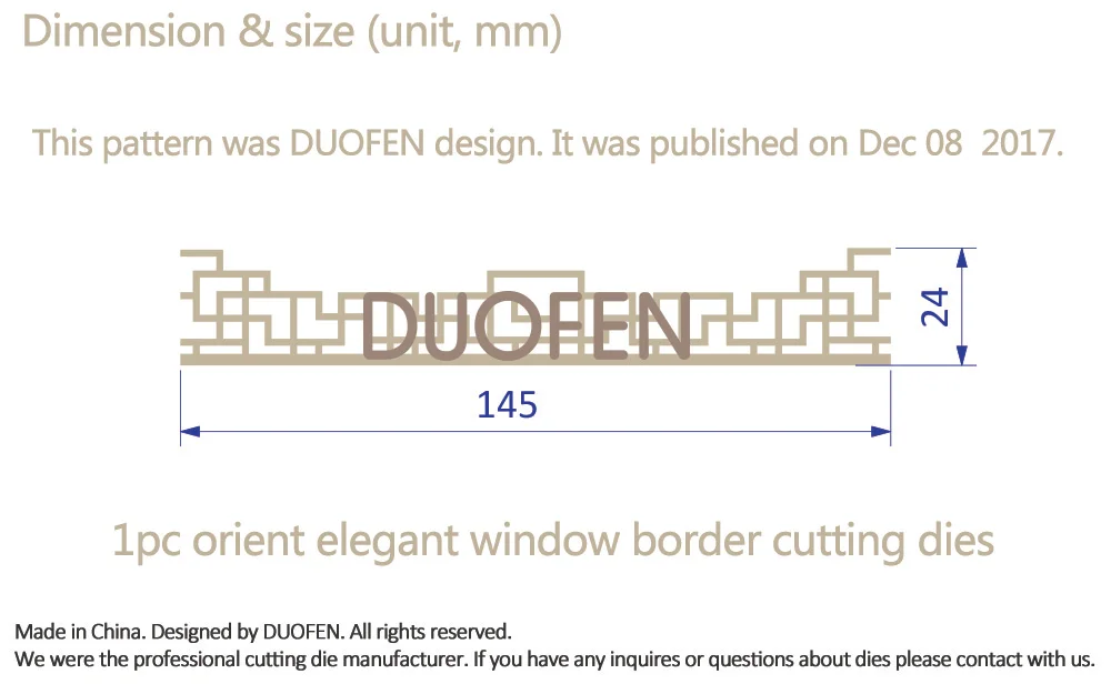 DUOFEN металлические режущие штампы, 110200, ориентированный классический узор, Кружевные Полые трафареты для тиснения, сделай сам, скрапбук, бумажный альбом, новинка
