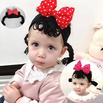 

Disney Princess Mickey Minnie Ears Kids Cartoon Headwear Hair Hand Accessories Kawaii Fashion Plush Toys Hair Ring Birthday Gift