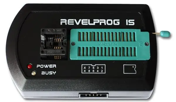 

REVELPROG-IS PROGRAMMER (SERIAL FLASH BIOS SPI 1.0V - 5.0V) USB + SOIC-8 200mil Supports latest (1.8V) and standard (3.3V) chips
