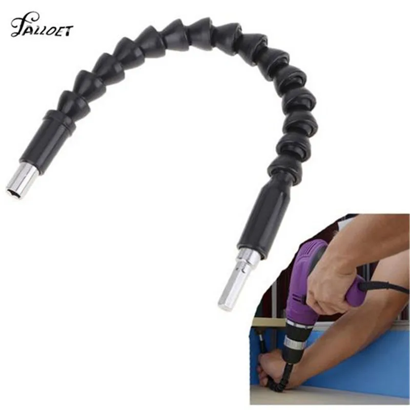  1/4 Flexible Shaft Electronic Drill Screwdriver Bit Holder Connect Link Multitul Hex Shank Extensio