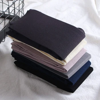 

Fashion Casual Warm Thin Velvet Spring Autumn Leggins Women Leggings Knitted Slim Women Legins Woman Solid Pants