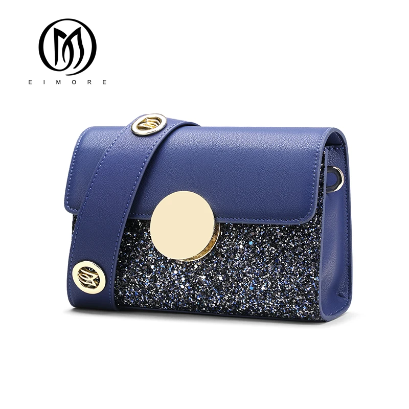 EIMORE New Luxury Designer Women bag Fshion Messenger Bag Shoulder Flap With Sequined Brand Small Crossbody Bags For Women 2018 EIMORE New Luxury Designer Women bag Fshion Messenger Bag Shoulder Flap With Sequined Brand Small Crossbody Bags For Women 2018