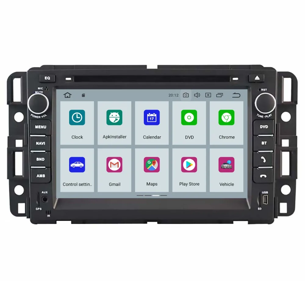 Восьмиядерный Android 9,0 автомобильный DVD мультимедийный плеер для Chevrolet Tahoe траверс Buick Enclave молоток GMC gps Canbus BT Радио TPMS