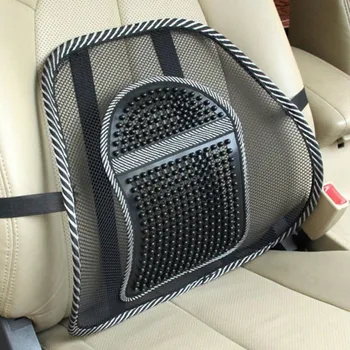 

Chair Back Support Massage Cushion Mesh Relief Lumbar Brace Car Truck Office Home Cushion Seat Chair Lumbar Back Support Chair