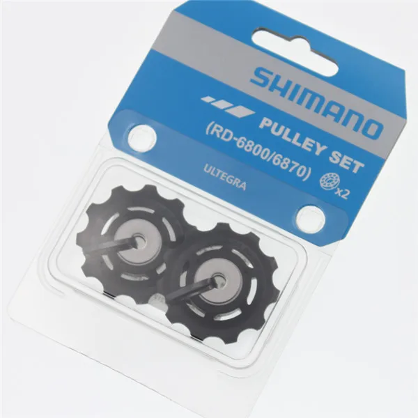 Набор шкивов shimano M410 deore slx xt m785 m8000 105 5800 6800 5700 6700 7900 задний переключатель запчасти Натяжной направляющий шкив комплект - Цвет: UT 6800 6870