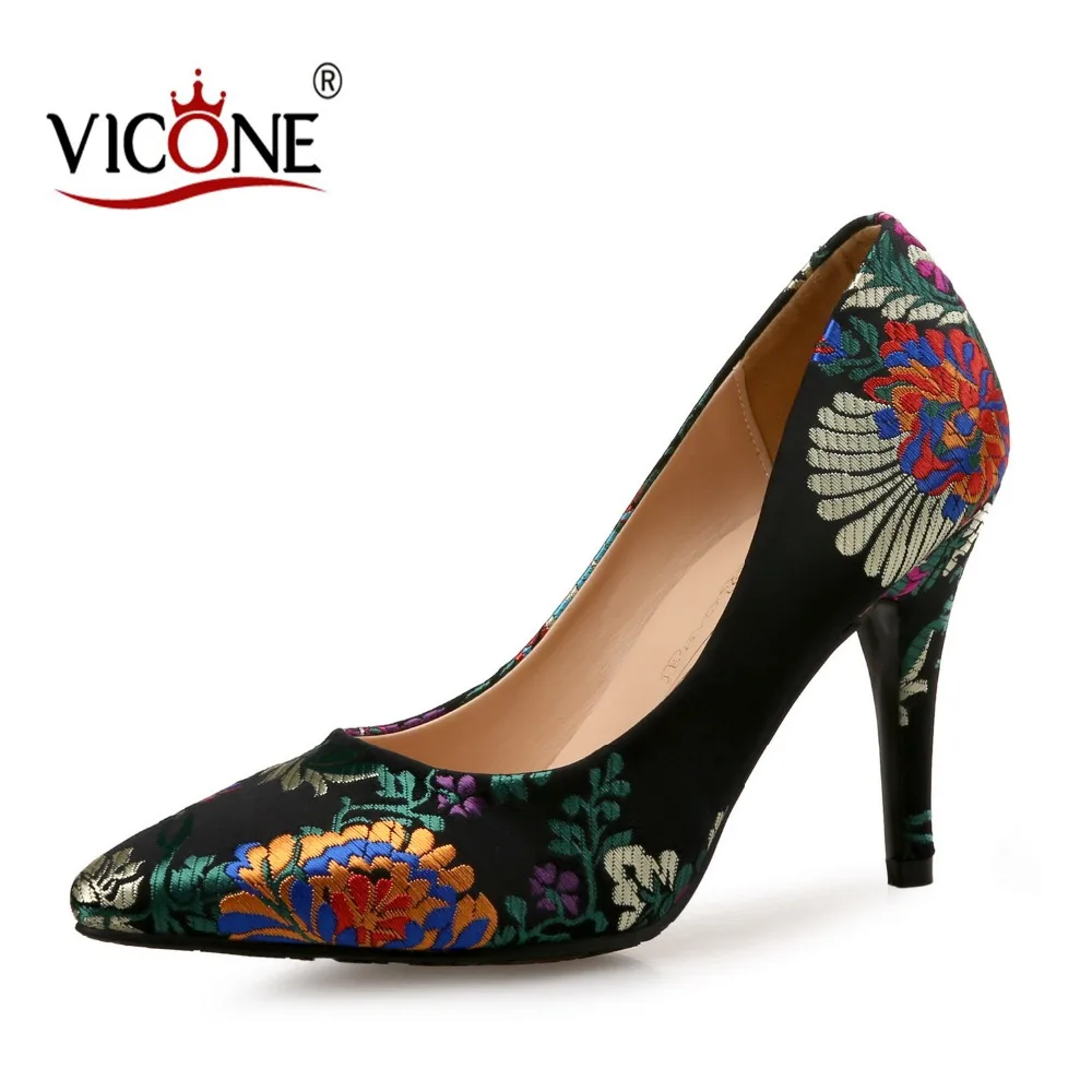

VICONE Women's pointed high heels V10205