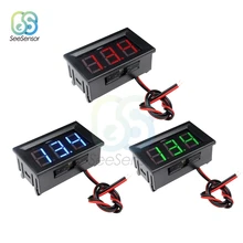 AC 70-500V DC 4.5V to 30V 0.56 LED Digital Voltmeter Voltage Meter Volt Instrument Tool 2 Wires Red Green Blue Display DIY