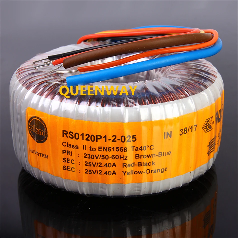 Transformador toroidal 12/ V AC IP68/ 50/ VA