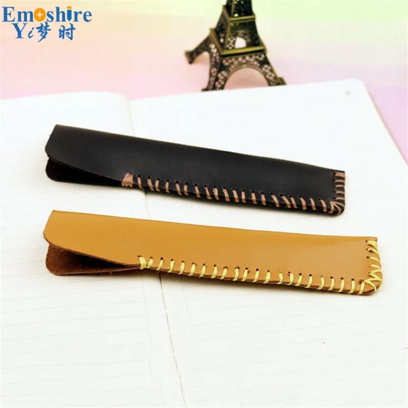 Emoshire Pencils Pencils Personalized retro custom handmade leather pencils creative gifts (6)