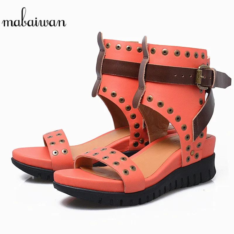 casual rivet sandals